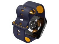 Correa Spigen Nano Pop para Apple Watch de 40/41/42 mm - Azul marino/Naranja Correa Spigen Nano Pop para Apple Watch de 40/41/42 mm - Azul marino/Naranja