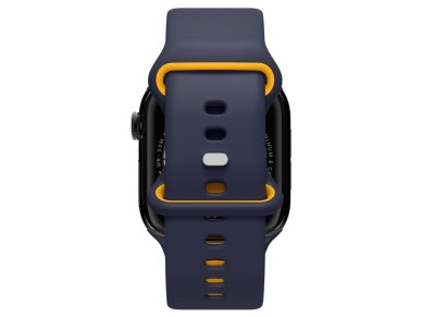 Correa Spigen Nano Pop para Apple Watch de 40/41/42 mm - Azul marino/Naranja