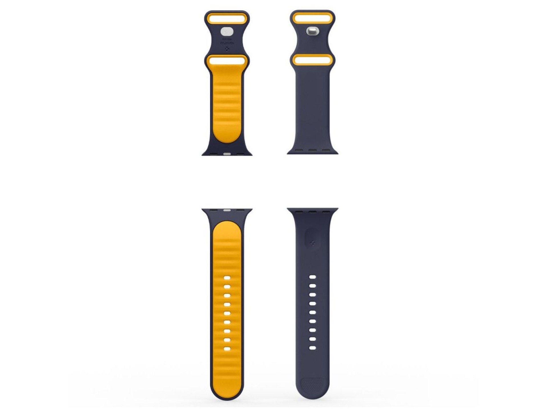 Correa Spigen Nano Pop para Apple Watch de 40/41/42 mm - Azul marino/Naranja