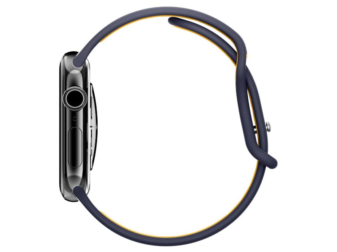 Correa Spigen Nano Pop para Apple Watch de 40/41/42 mm - Azul marino/Naranja