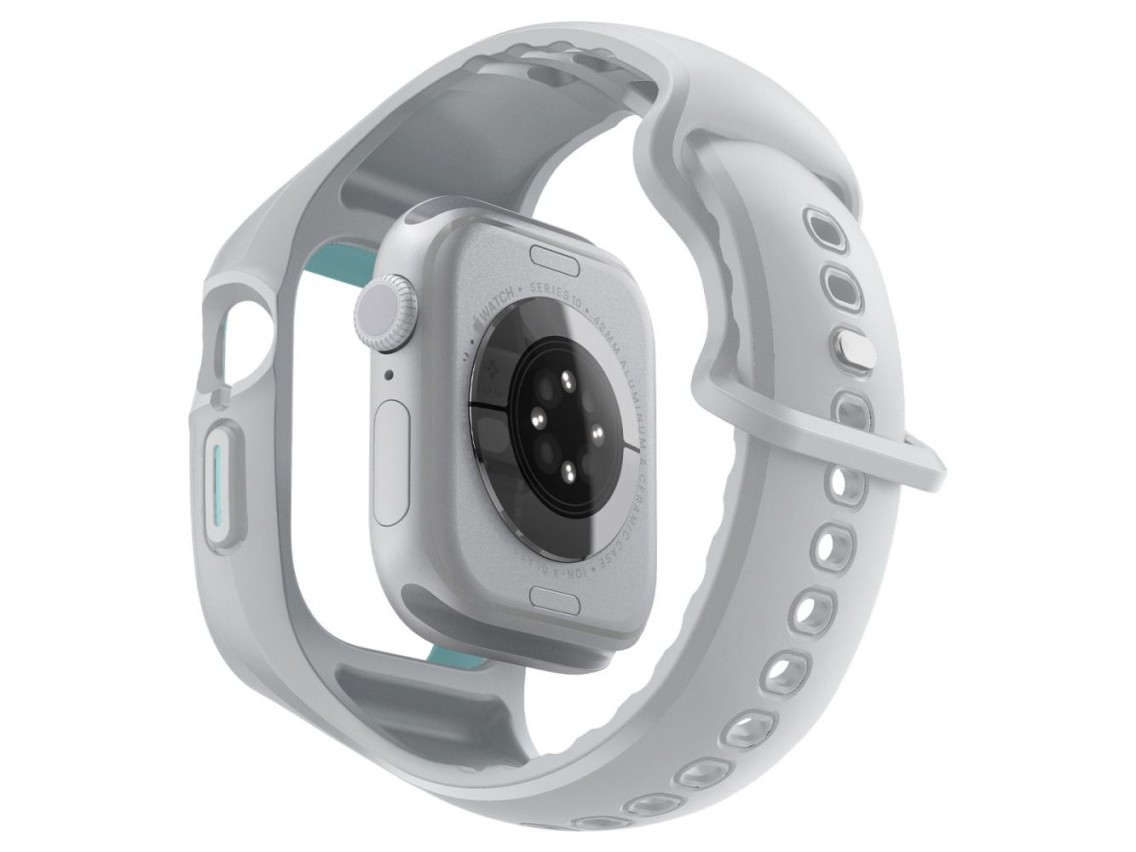 Correa Spigen Liquid Air Pro para Apple Watch 10 de 46 mm - Gris