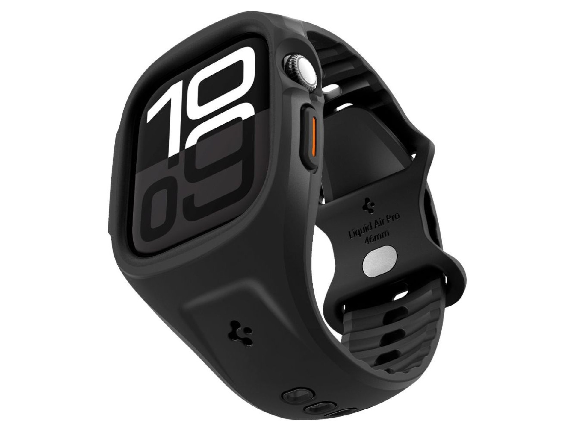 Correa Spigen Liquid Air Pro para Apple Watch de 46 mm - Negro mate