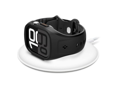 Correa Spigen Liquid Air Pro para Apple Watch de 46 mm - Negro mate Correa Spigen Liquid Air Pro para Apple Watch de 46 mm - Negro mate