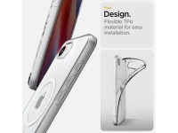 Capa Spigen Liquid Crystal MagMagSafe para iPhone 16e/17e - Transparente Capa Spigen Liquid Crystal MagMagSafe para iPhone 16e/17e - Transparente