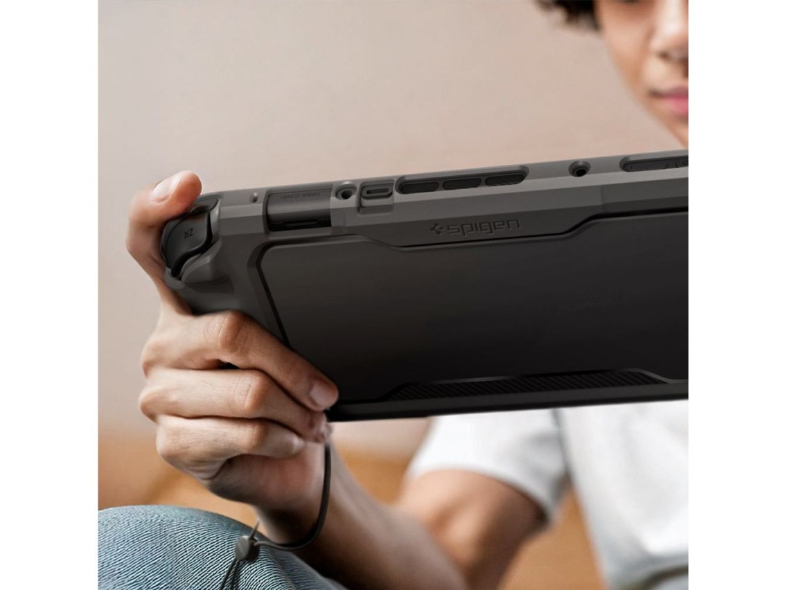 Spigen Rugged Armor Case for Nintendo Switch 2 - Matte Black