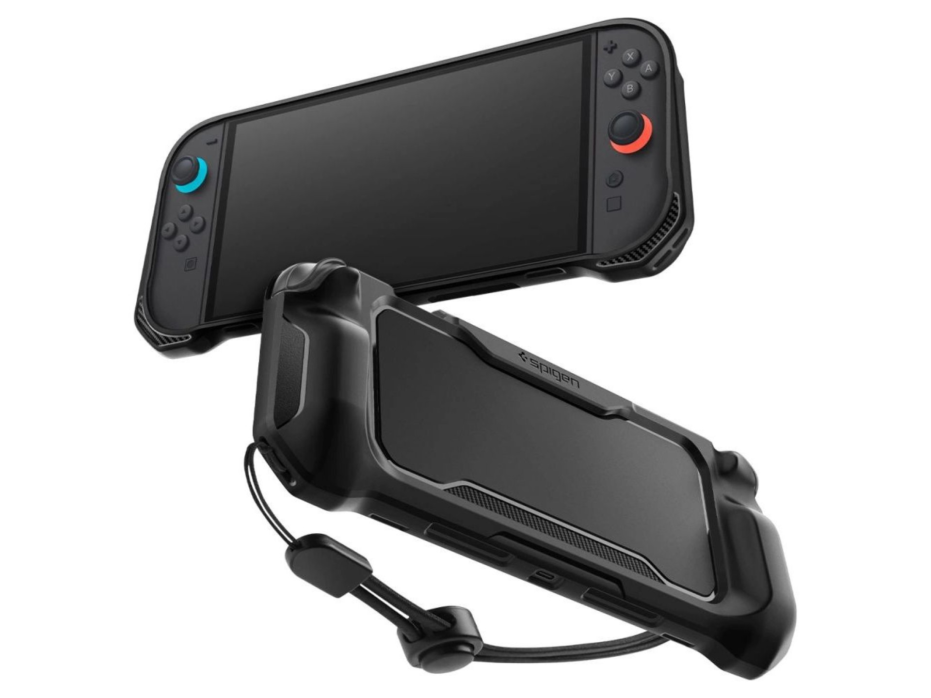 Spigen Rugged Armor Case for Nintendo Switch 2 - Matte Black