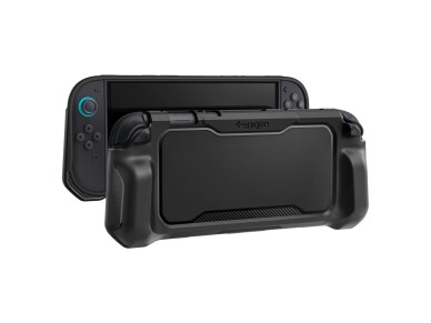 Capa Spigen Rugged Armor para Nintendo Switch 2 - Preto Fosco Capa Spigen Rugged Armor para Nintendo Switch 2 - Preto Fosco