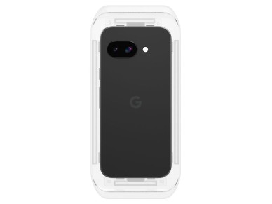 Paquete de 2 protectores de pantalla de vidrio templado Spigen Glas.TR "Ez Fit" para Google Pixel 9A