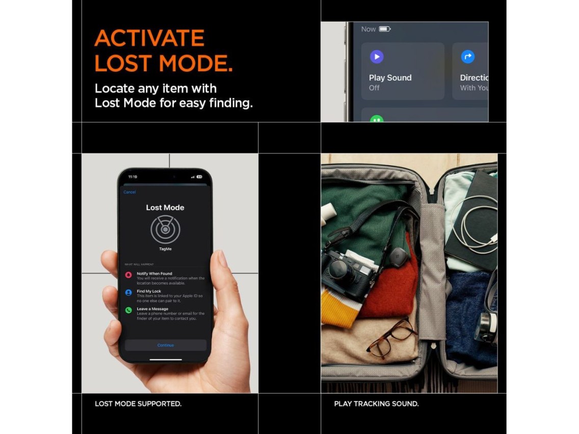 Spigen TagMe Locator - Black