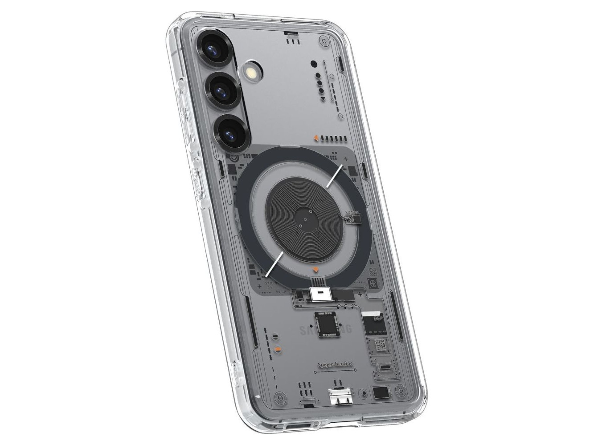 Capa Spigen Ultra Hybrid Mag para Samsung Galaxy S25 Neo One - Transparente