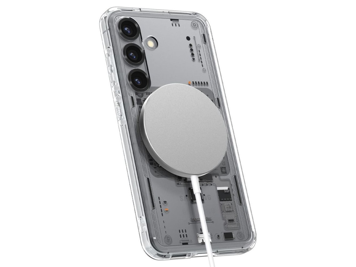 Capa Spigen Ultra Hybrid Mag para Samsung Galaxy S25 Neo One - Transparente