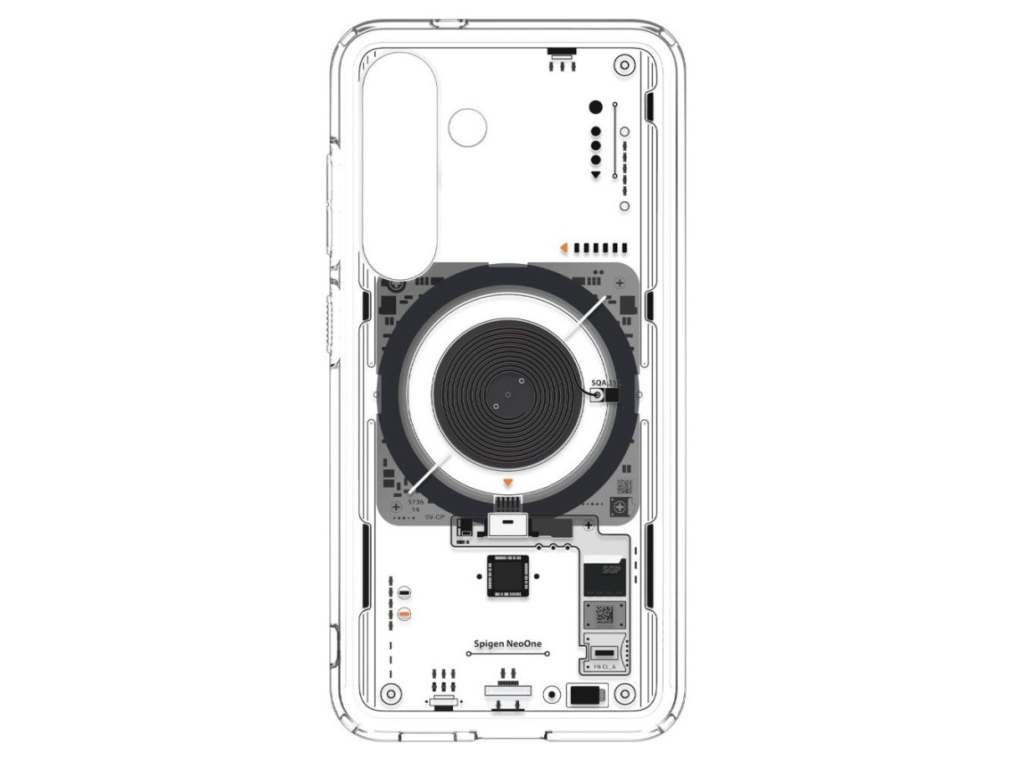 Capa Spigen Ultra Hybrid Mag para Samsung Galaxy S25 Neo One - Transparente
