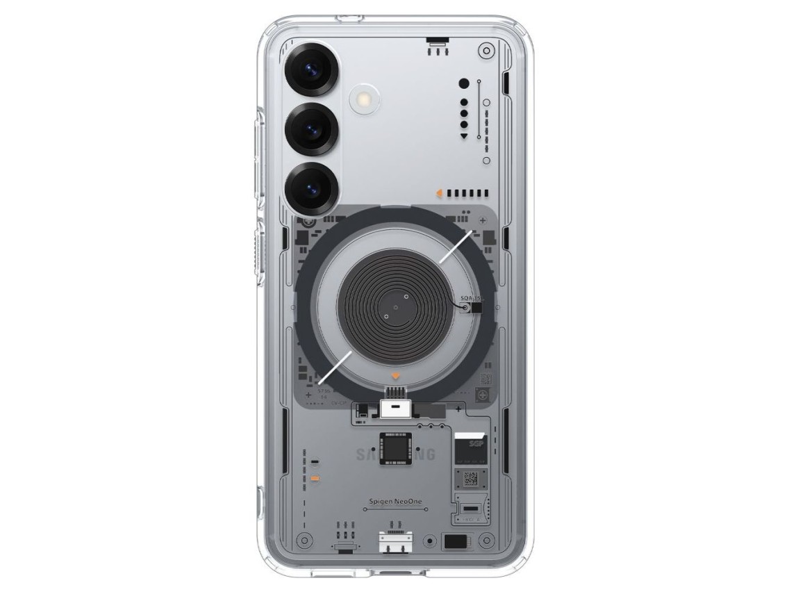 Capa Spigen Ultra Hybrid Mag para Samsung Galaxy S25 Neo One - Transparente