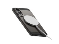 Funda Spigen Tough Armor MagSafe para Samsung Galaxy S25 Edge - Gris/Negro