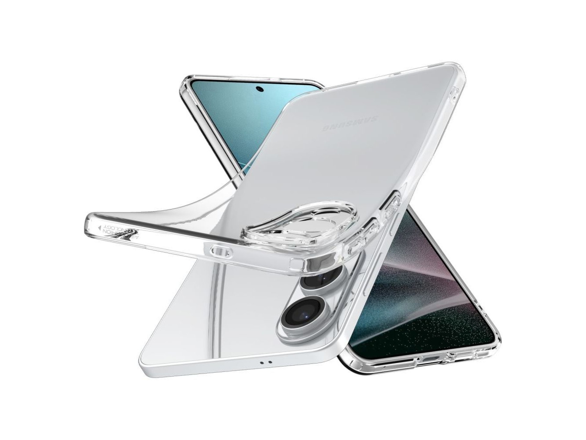 Spigen Liquid Crystal Case for Samsung Galaxy S25 Edge - Clear