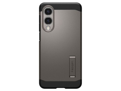 Funda Spigen Tough Armor MagSafe para Samsung Galaxy S25 Edge - Gris/Negro