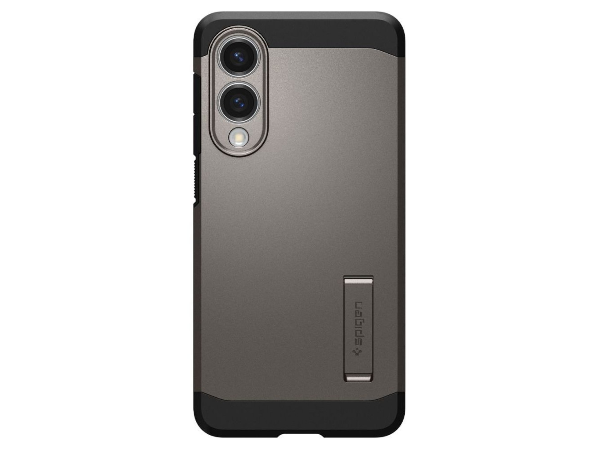 Funda Spigen Tough Armor MagSafe para Samsung Galaxy S25 Edge - Gris/Negro