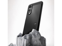 Funda Spigen Tough Armor MagSafe para Samsung Galaxy S25 Edge - negra