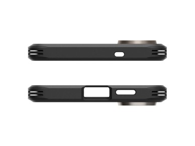Funda Spigen Tough Armor MagSafe para Samsung Galaxy S25 Edge - Gris/Negro