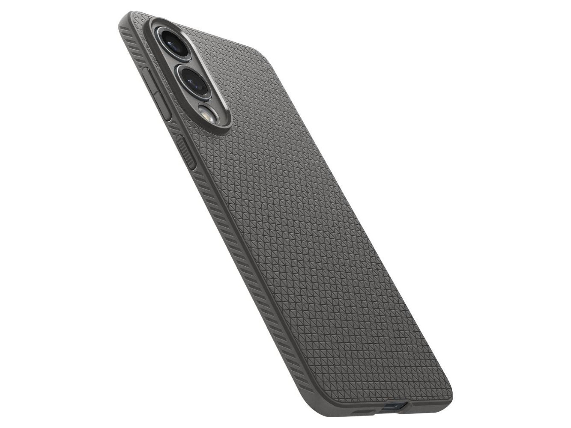 Capa Spigen Liquid Air para Samsung Galaxy S25 Edge - Cinza