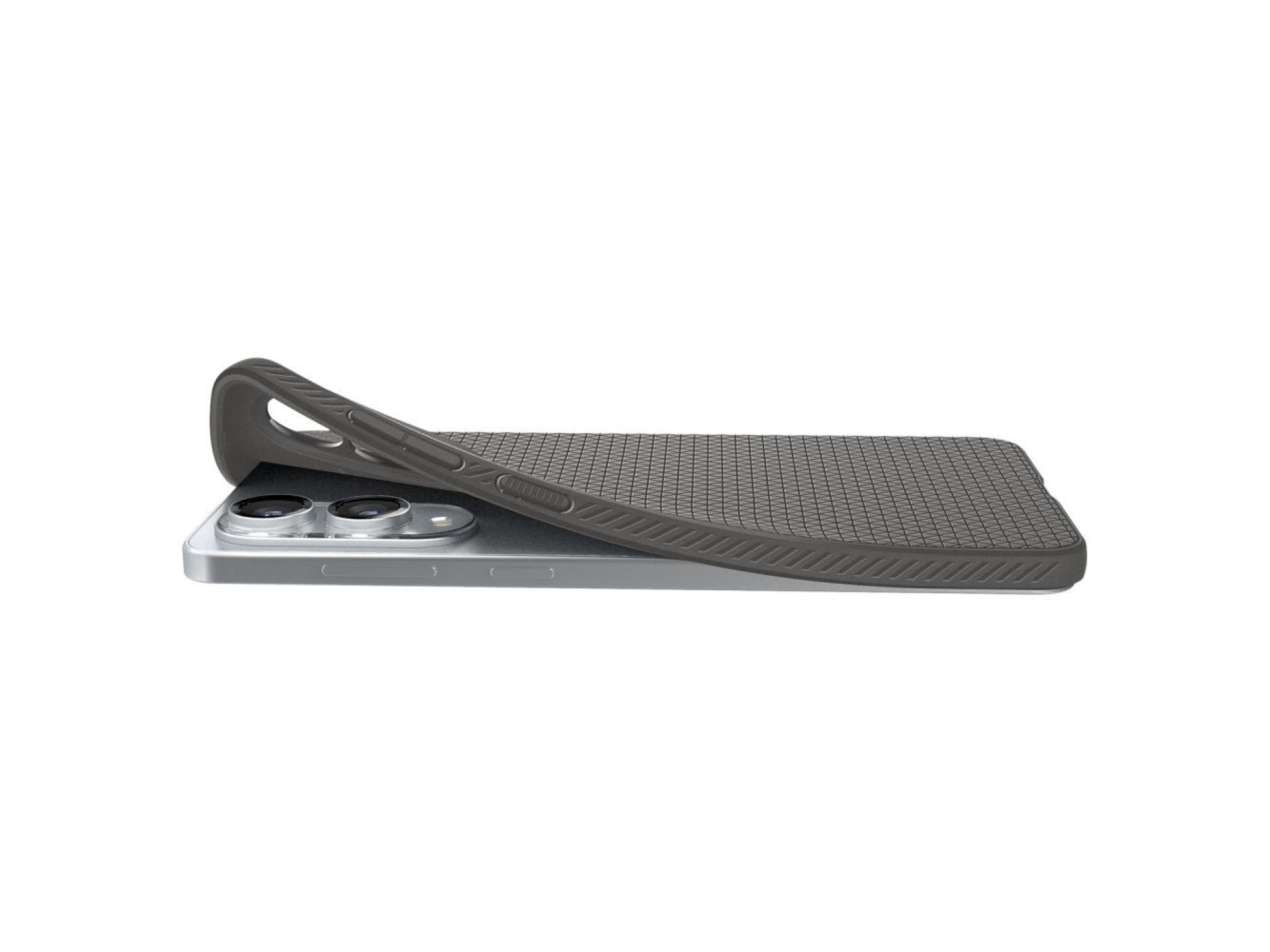 Capa Spigen Liquid Air para Samsung Galaxy S25 Edge - Cinza