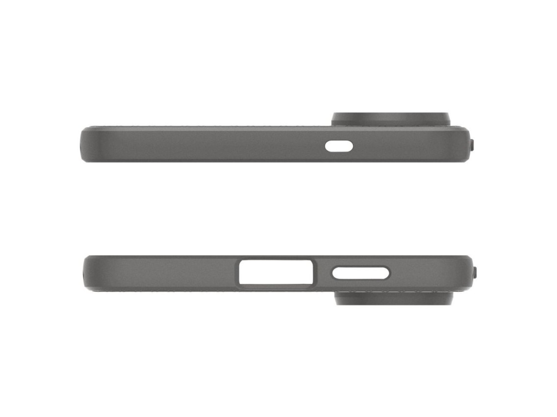 Capa Spigen Liquid Air para Samsung Galaxy S25 Edge - Cinza