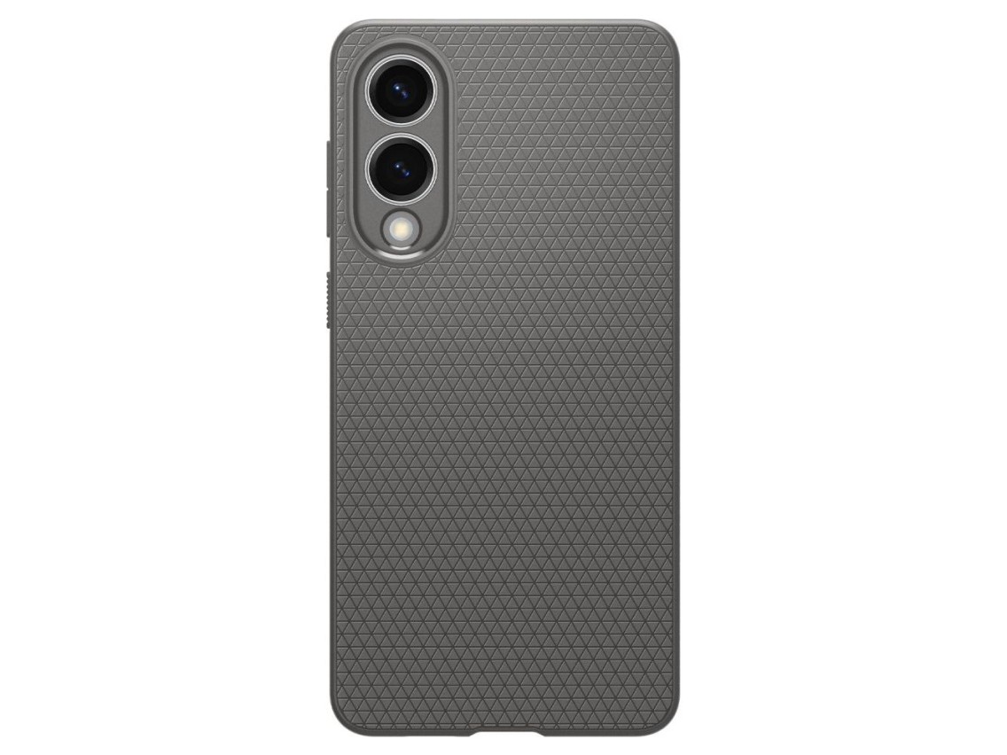 Capa Spigen Liquid Air para Samsung Galaxy S25 Edge - Cinza