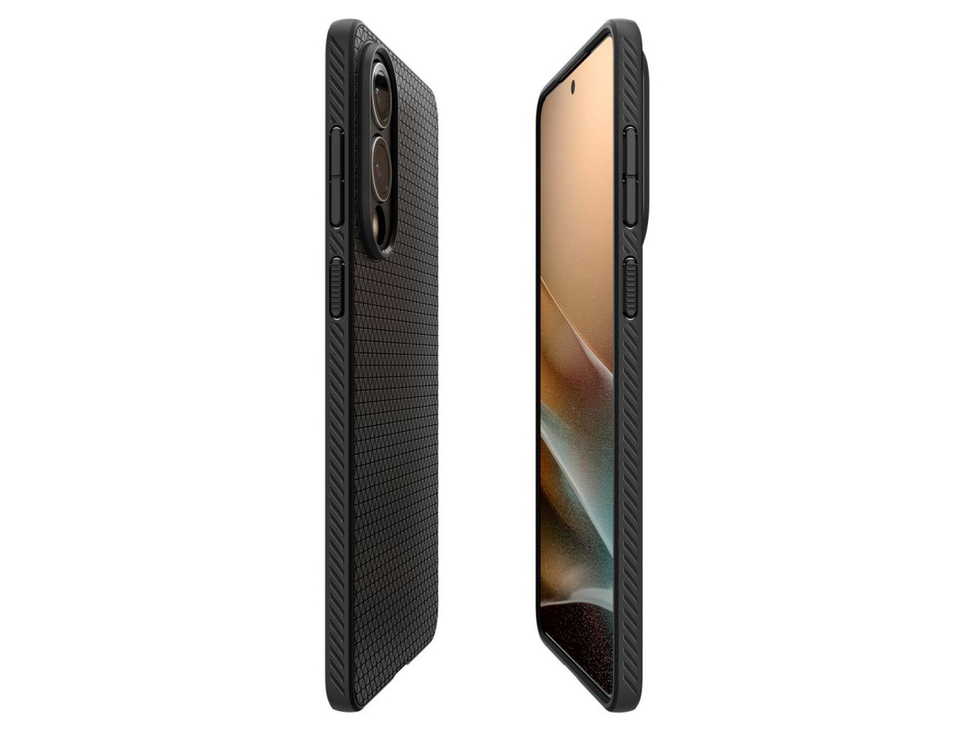 Funda Spigen Liquid Air para Samsung Galaxy S25 Edge - Negra