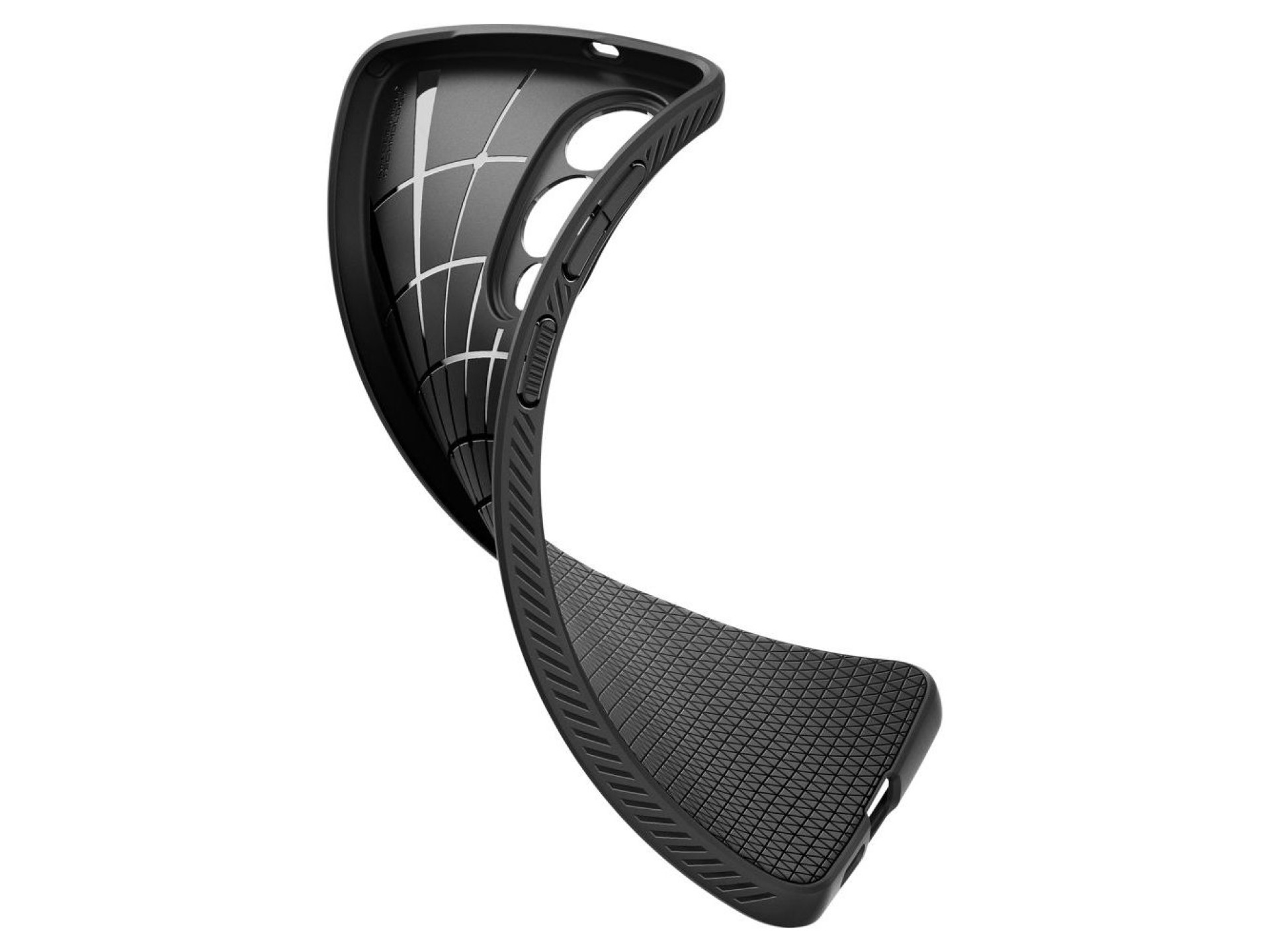 Funda Spigen Liquid Air para Samsung Galaxy S25 Edge - Negra