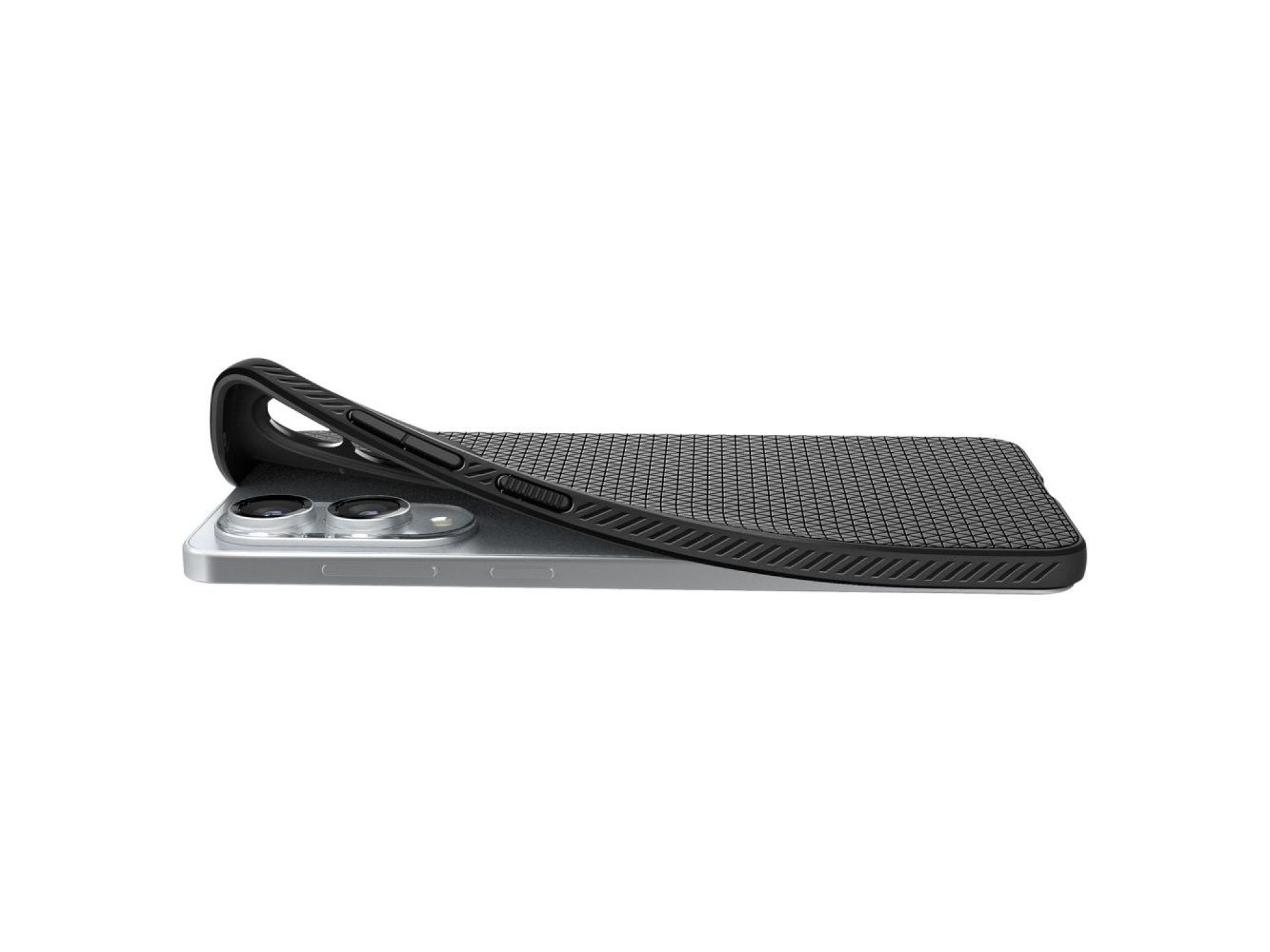 Funda Spigen Liquid Air para Samsung Galaxy S25 Edge - Negra