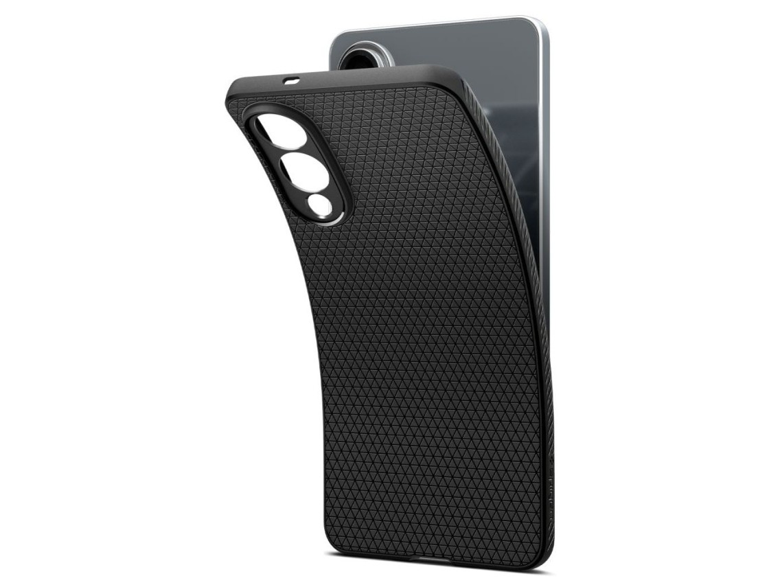 Funda Spigen Liquid Air para Samsung Galaxy S25 Edge - Negra