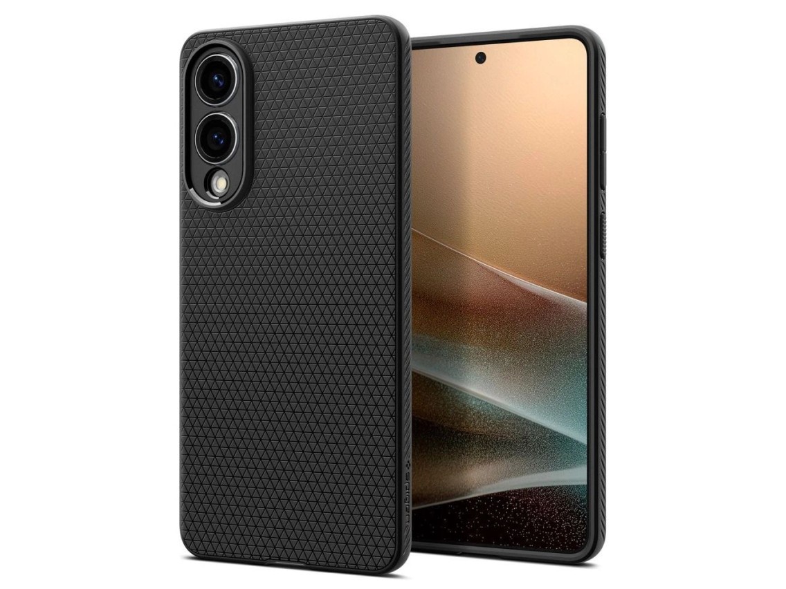 Funda Spigen Liquid Air para Samsung Galaxy S25 Edge - Negra
