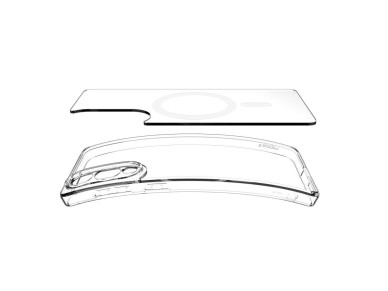 Funda Spigen Ultra Hybrid Mag Case con MagSafe para Samsung Galaxy S25 Edge - Transparente Funda Spigen Ultra Hybrid Mag Case con MagSafe para Samsung Galaxy S25 Edge - Transparente