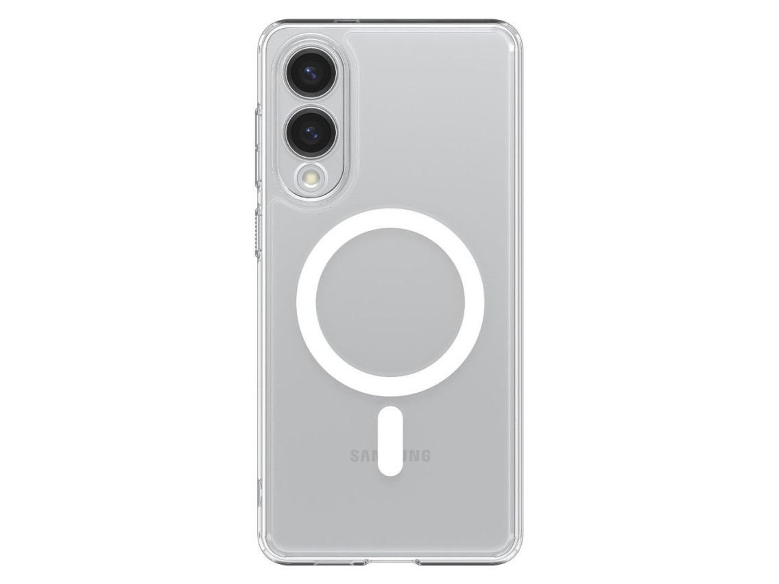 Capa Spigen Ultra Hybrid Mag com MagSafe para Samsung Galaxy S25 Edge - Transparente