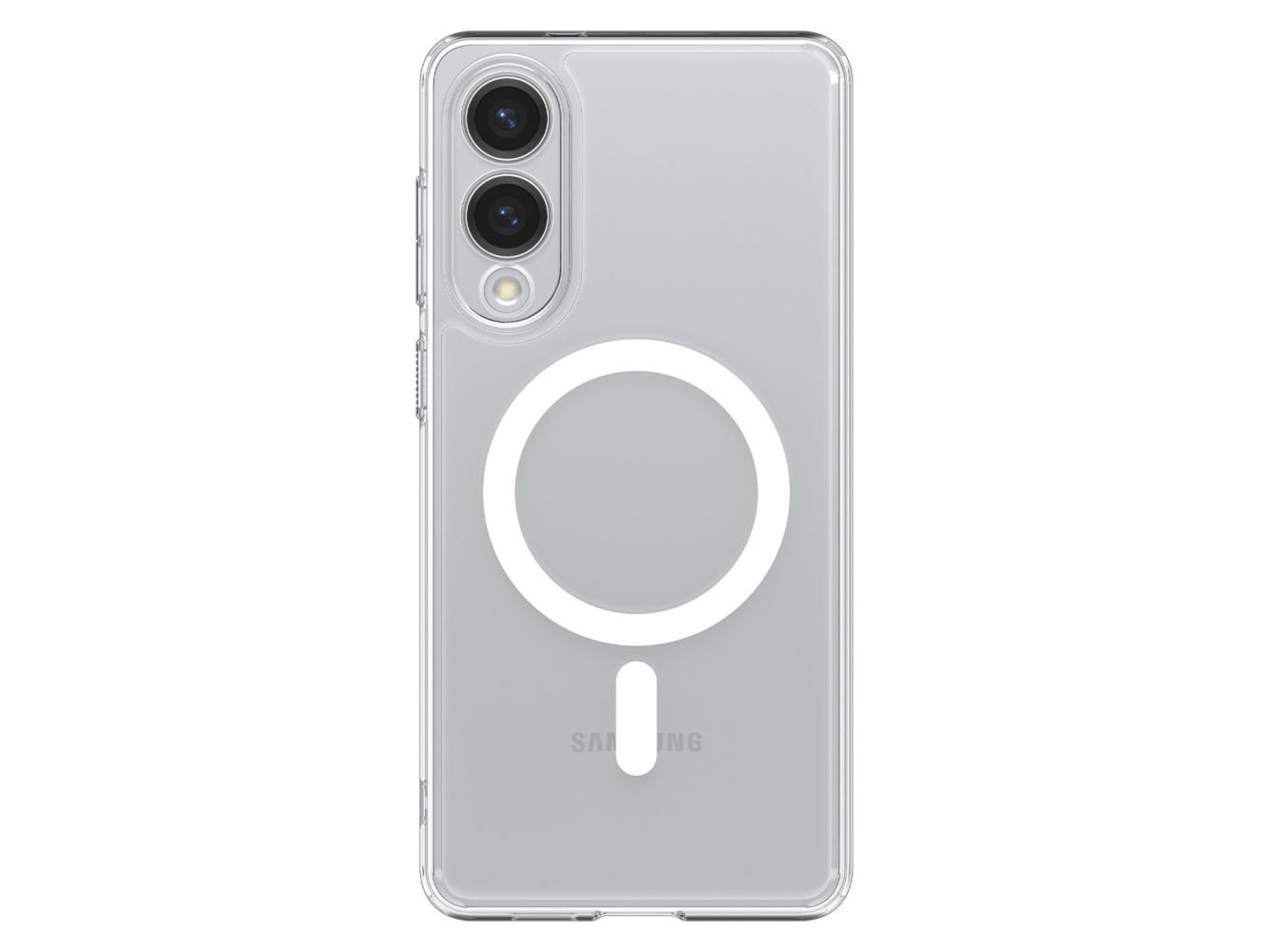 Capa Spigen Ultra Hybrid Mag com MagSafe para Samsung Galaxy S25 Edge - Transparente