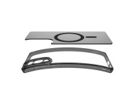 Funda Spigen Ultra Hybrid Mag Case con MagSafe para Samsung Galaxy S25 Edge - Negro translúcido Funda Spigen Ultra Hybrid Mag Case con MagSafe para Samsung Galaxy S25 Edge - Negro translúcido