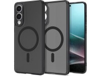 Funda Spigen Ultra Hybrid Mag Case con MagSafe para Samsung Galaxy S25 Edge - Negro translúcido Funda Spigen Ultra Hybrid Mag Case con MagSafe para Samsung Galaxy S25 Edge - Negro translúcido