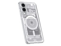 Capa Spigen Ultra Hybrid Mag com MagSafe para Samsung Galaxy S25 Edge com impressão - Branca Capa Spigen Ultra Hybrid Mag com MagSafe para Samsung Galaxy S25 Edge com impressão - Branca