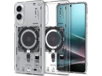 Spigen Ultra Hybrid Mag Case with MagSafe for Samsung Galaxy S25 Edge with Print - Transparent Spigen Ultra Hybrid Mag Case with MagSafe for Samsung Galaxy S25 Edge with Print - Transparent