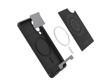 Spigen Core Armor Mag Case with MagSafe for Samsung Galaxy S25 Edge - Black