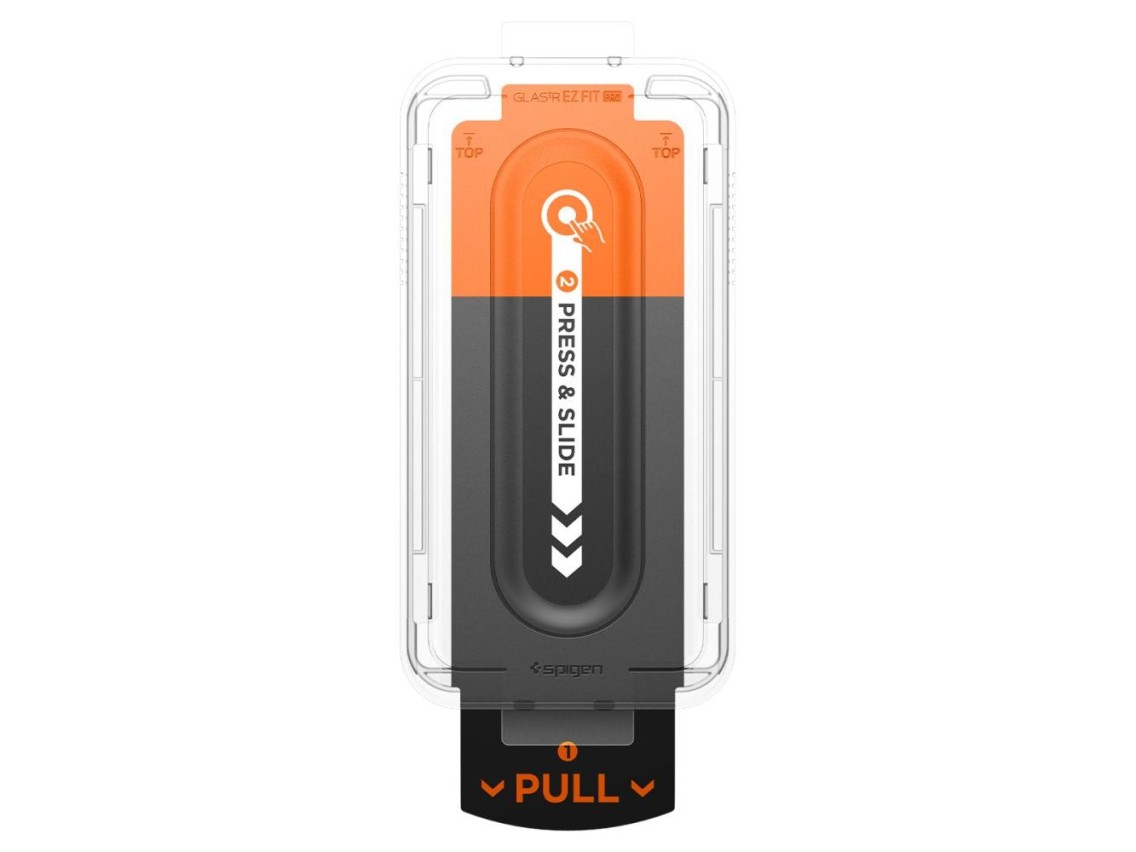 Protector de pantalla de vidrio templado Spigen Glas.TR "Ez Fit" Pro para Samsung Galaxy S25 Edge
