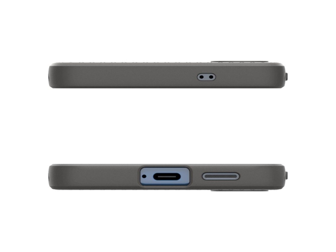 Capa Spigen Liquid Air para Samsung Galaxy S25 - Cinza