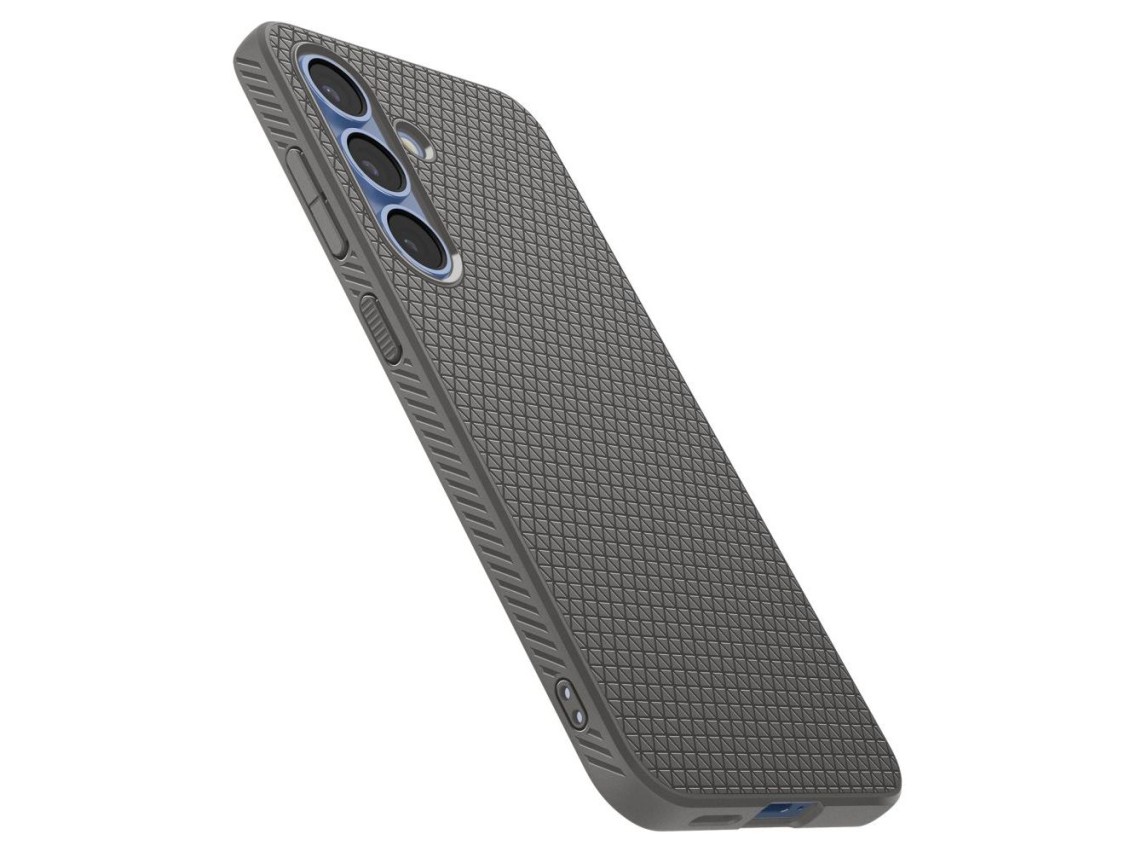 Capa Spigen Liquid Air para Samsung Galaxy S25 - Cinza