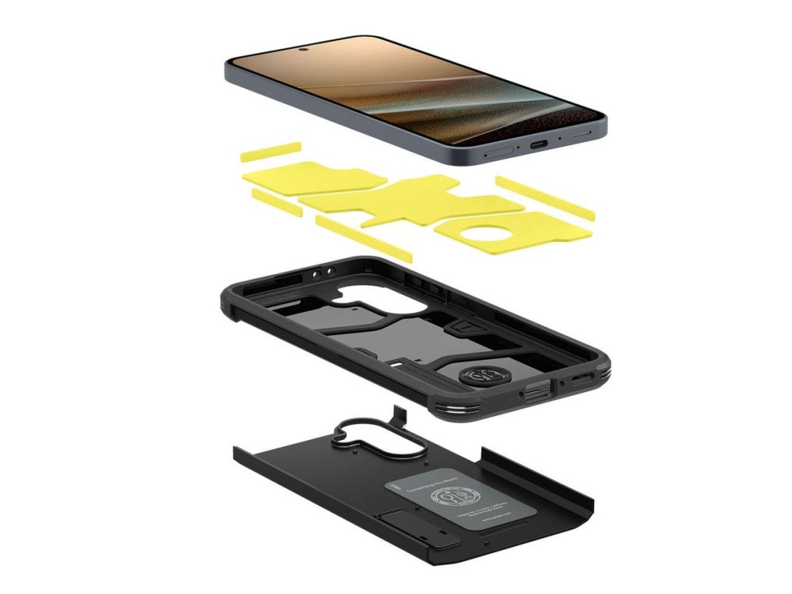 Spigen Tough Armor Case for Samsung Galaxy A36 5G - Black