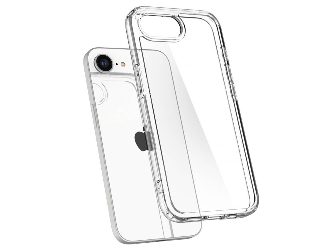 Funda Spigen Ultra Hybrid para iPhone 16e / 17e - Transparente