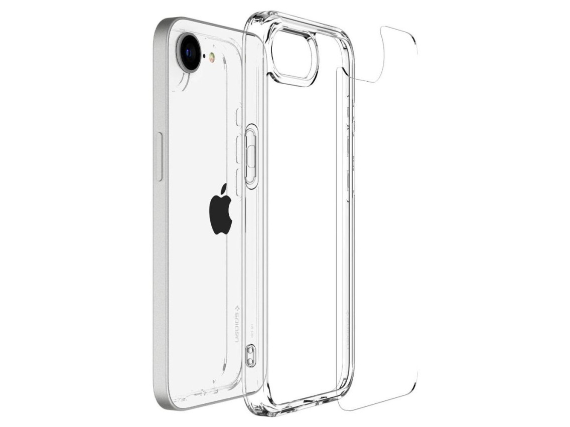Funda Spigen Ultra Hybrid para iPhone 16e / 17e - Transparente