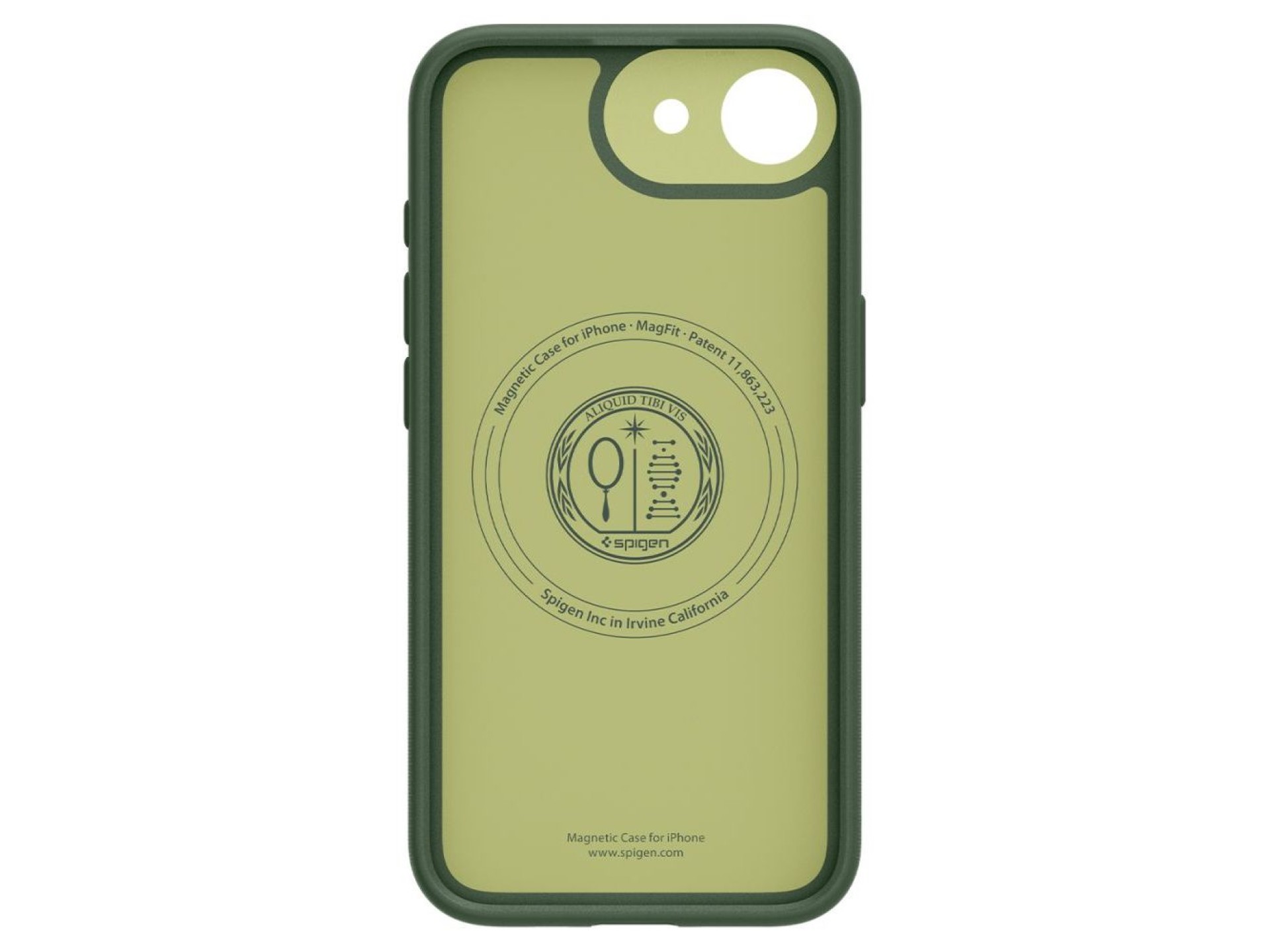 Spigen Nano Pop MagSafe Case for iPhone 16e / 17e - Matte Green