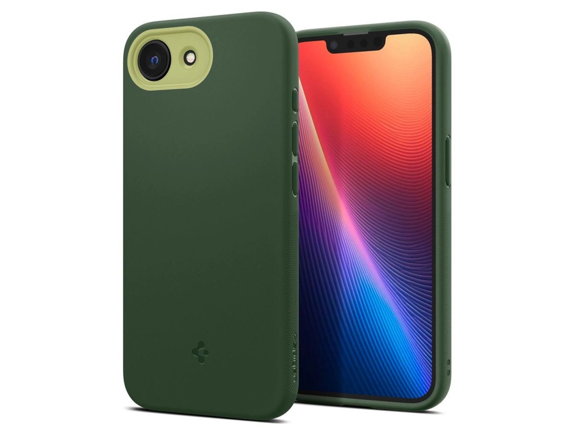 Spigen Nano Pop MagSafe Case for iPhone 16e / 17e - Matte Green