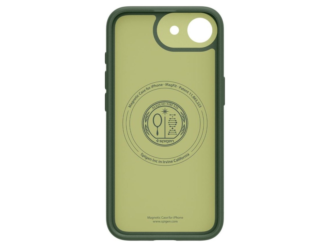 Spigen Nano Pop MagSafe Case for iPhone 16e / 17e - Matte Green