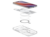 Capa Spigen Ultra Hybrid MagSafe para iPhone 16e / 17e Zero One - Branca Capa Spigen Ultra Hybrid MagSafe para iPhone 16e / 17e Zero One - Branca